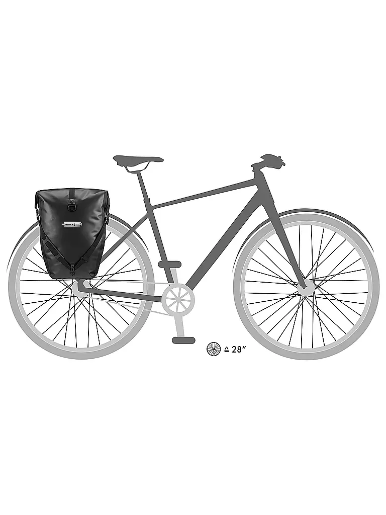 ORTLIEB Back-Roller Classic QL2.1 Packtaschenset 2 x 20L Gelb